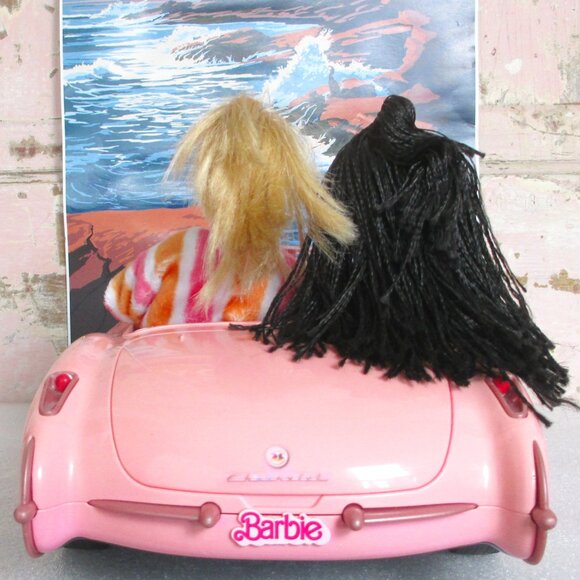 BARBIE HOT WHEELS REMOTE CONTROL CORVETTE - Picture 4 of 15